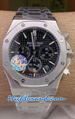 Audemars Piguet Chronograph Black Dial 42mm Replica Watch 01