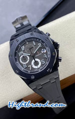 Audemars Piguet Royal Oak Offshore Ginza Chronograph Black Dial 42MM Swiss APF Replica Watch 02