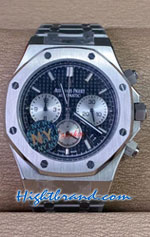 Audemars Piguet Chronograph Black Dial 42mm Replica Watch 04