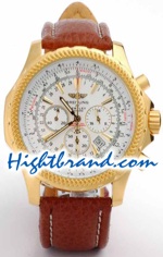 Breitling for Bentley Gold Replica Watch - Quartz 4