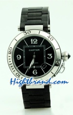 Cartier De Pasha SeaTimer Watch 1