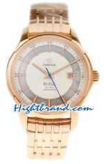 Omega CO AXIAL DeVille Hour Vision Swiss Replica Watch 1