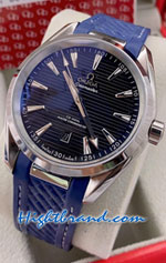 Omega Seamaster Blue Dial Rubble 42mm Replica Watch 05