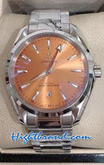 Omega Seamaster Orange Dial 40mm Replica Watch 03