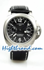 Panerai Luminor Replica GMT - Grey Dial - Titanium Watch