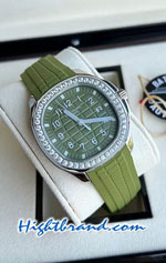 Patek Philippe Aquanaut 5267A/200A-010 Green Dial Swiss PPF Replica Watch 02