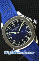 Patek Philippe Aquanaut Blue Swiss Watch 17