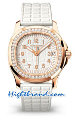 Patek Philippe Luce Gold Diamond White Ladies First Swiss Watch 16