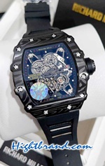 Richard Mille RM035-01 Rafael Black Rubber Replica Watch 01