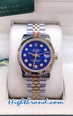 Rolex Datejust Blue Dial Jubilee 28MM Swiss Replica Watch 03
