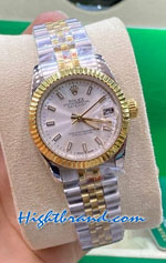 Rolex DateJust 2K White Dial Jubilee 31mm Replica Watch 04
