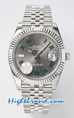 Rolex Datejust 41mm Gray Dial Swiss Replica Watch 09