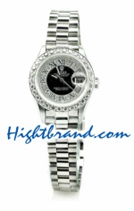 Rolex Replica Datejust Silver Ladies Watch 03