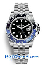 Rolex GMT Masters II Blue Black Edition 3285 - Swiss Replica Watch 15