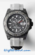 Rolex GMT Masters II DiW Carbon Black Dial Red Hand- Swiss Replica Watch 05