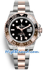 Rolex GMT Masters II Rose Gold Edition 3285 - Swiss Replica Watch 18