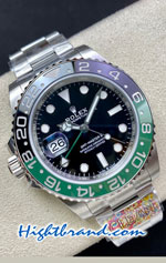 Rolex GMT Masters II Sprite Black Green - Swiss Clean Replica Watch 03