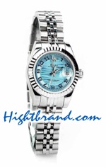 Rolex Replica Datejust Silver Ladies Watch 08