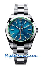Rolex Replica Milgauss 2013 Z-Blue Swiss Watch 02