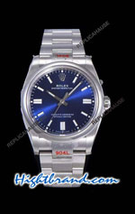 Rolex Oyster Perpetual 41MM Cal.3230 Dark Blue Dial Swiss Replica Watch 04
