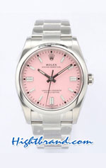 Rolex Oyster Perpetual 36MM Pink Dial Swiss Replica Watch 05