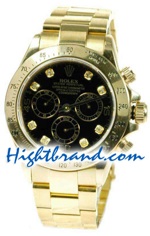 Rolex Replica Daytona Gold Swiss Watch 04