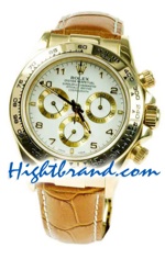 Rolex Replica Daytona Gold Swiss Watch 05
