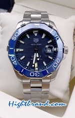Tag Heuer Aquaracer Ceramic Blue Dial 44mm Replica Watch 05