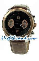 Tag Heuer Grand Carrera Leather Replica Watch 02
