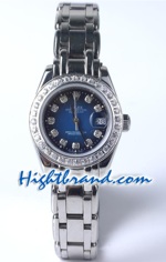 Rolex Replica Datejust Celini - Dark Blue diamonds