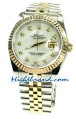 Rolex Replica Datejust Two Tone Swiss Watch 27