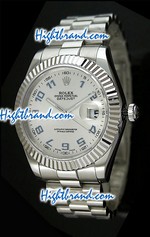 Rolex Replica Datejust II White Swiss Watch 07
