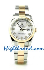Rolex Day Date Two Tone Swiss Replica watch 04