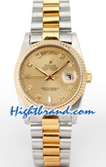 Rolex Day Date Two Tone - 1
