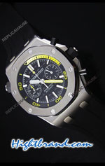 Audemars Piguet Royal Oak Offshore Diver Chronograph Swiss Watch 20