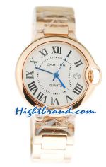 Ballon Blue De Cartier Pink Gold Watch 03