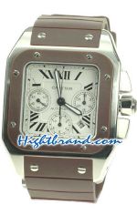 Cartier Santos 100 Swiss Replica Watch 13