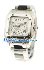 Cartier Santos 100 Replica Watch 07