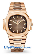 Patek Philippe Nautilus Rose Gold Swiss Replica Watch 03
