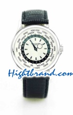 Patek Philippe Grand Complications - World Time Edition Swiss Replica Watch 01<font color=red>หมดชั่วคราว</font>