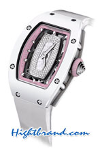 Richard Mille RM007 White Ladies Diamonds Swiss Replica Watch 03