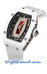 Richard Mille RM007 White Ladies Diamonds Swiss Replica Watch 02