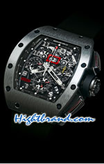 Richard Mille RM011 Automatic Flyback Chronograph Watchs 5