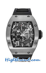 Richard Mille RM010 New Titanium Swiss Replica Watch 01