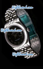 Rolex Replica Datejust Black Swiss Watch 06