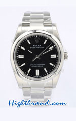 Rolex Oyster Perpetual 36MM Black Dial Swiss Replica Watch 01