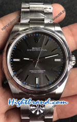 Rolex Oyster Perpetual 41MM Cal.3230 Black Dial Swiss AR Replica Watch 12