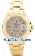 Rolex Yachtmaster Gold Face