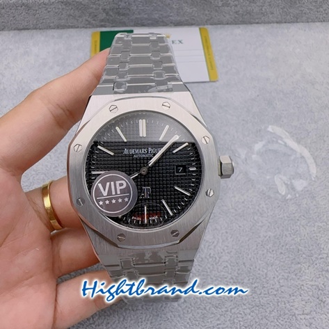 Audemars Piguet 15400 Extra Thin Black Dial 42mm Replica Watch 02