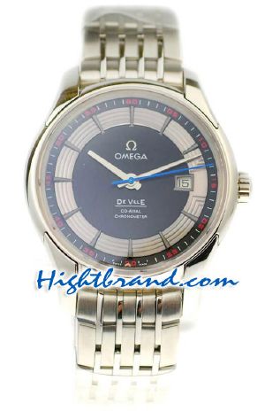 Omega CO AXIAL DeVille Hour Vision Swiss Replica Watch 3